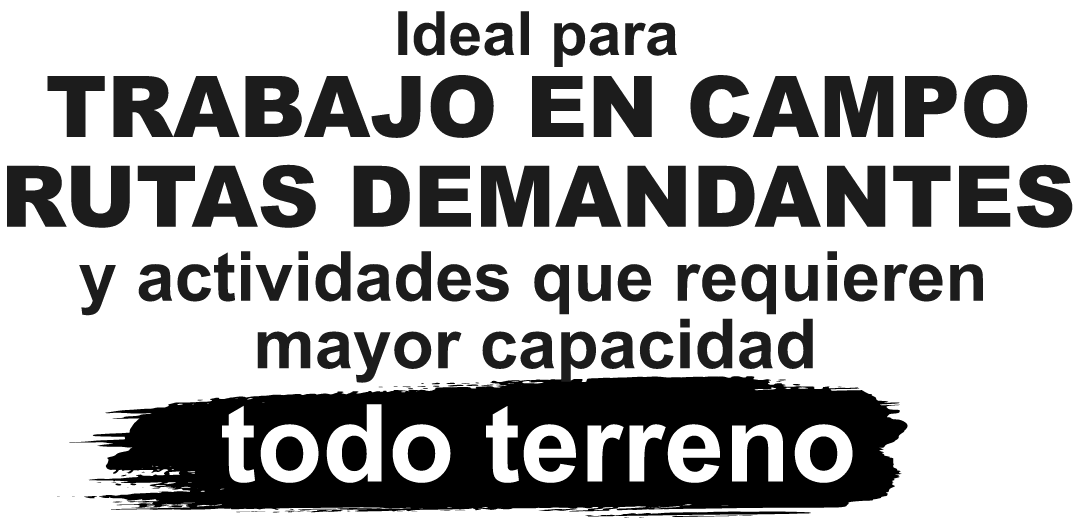 Ideal para trabajo diario, flotillas y operaciones que necesitan rendimiento constante.